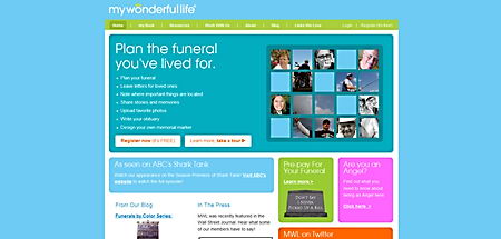 MyWonderfulLife funeral planning