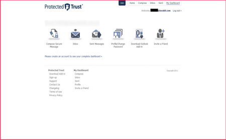 Protected Trust email HIPAA compliant