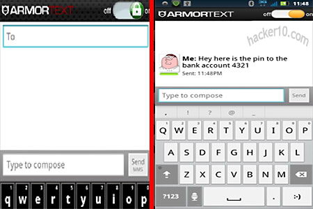 ArmorText Android SMS encryption