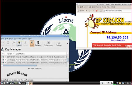 Liberté Linux Anonymous operating system
