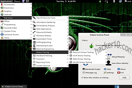 AttackVector Linux Tor proxy network