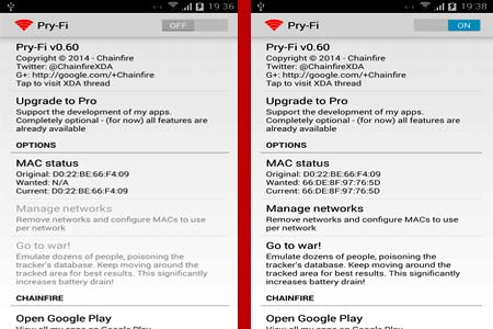 Android Pry-fi stops Wifi tracking
